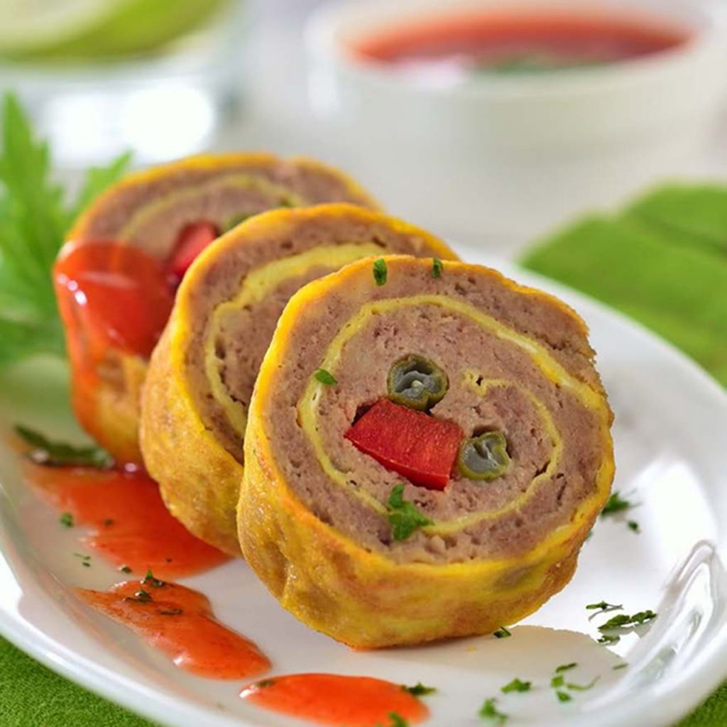 resep rollade ayam tahu